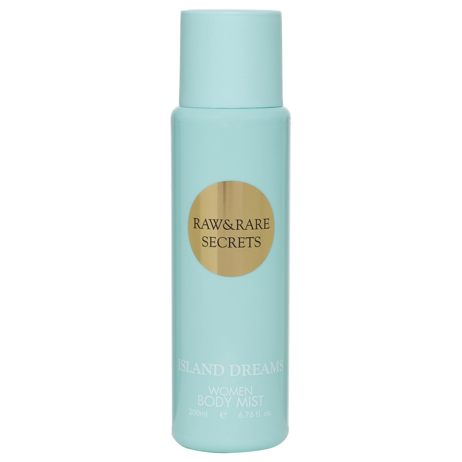Raw&Rare Secrets Body Mist for Women - Island Dreams | Long Lasting Premium Rich Fragrance With Beautiful Bottle | Travel Friendly | Skin Friendly Women Body Mist 200ML