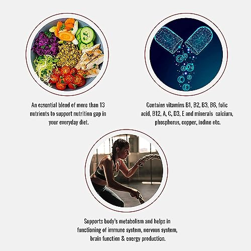 Image of Cipla Maxirich Daily Multivitamin (30 Softgels) For Men & Women With Essential Nutrients, Vitamins, Minerals, Anti-oxidants For Building Immunity & Energy (3)