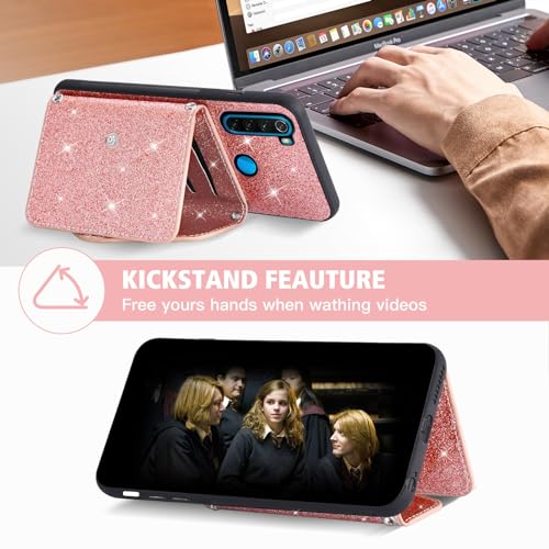 Coque Redmi Note 8 avec support vidéo et étui portefeuille complet Asuwish - 4