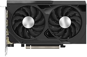 Placa de Vídeo RTX 4060 8GB GDDR6 128 Bits, Dual Fan, HDMI/DisplayPort, GPU Dedicada para Jogos e Aplicações Gráficas