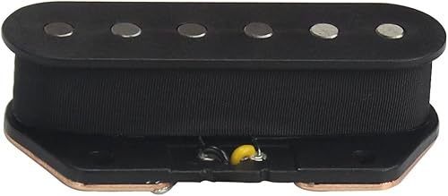 Miniatura 5 de FLEOR Pastillas Tele Alnico 5 Negro Tele Bridge Pickup Fit Fender Telecaster Bridge Pickup Part
