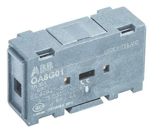 Contact auxiliaire OA8G01 ABB Entrelec de signalisation