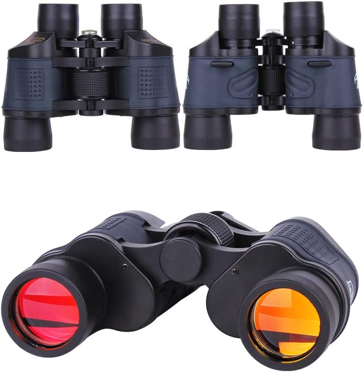 Miniatura 9 de Prismáticos de alta potencia de 10 x 35 para adultos, focos ajustables de larga distancia, telescopio transparente para exteriores, binoculares