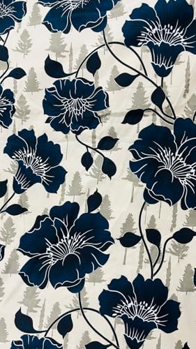 Image of 220 TC Glace-Cotton All Around Elastic Fitted Bedsheet, Elastic Fitted Bedsheet Single Size Bedsheet for Single Bed with 1 Pillow Cover, Size - 72 x 36 x 8 Inch Color