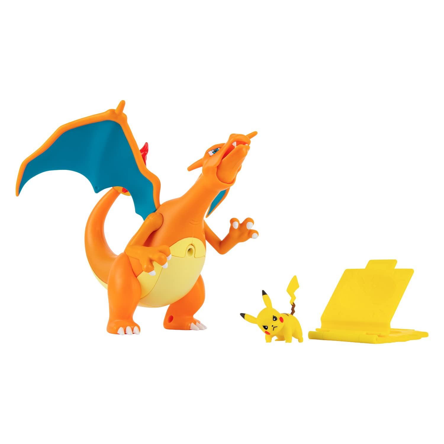 Pokémon Bandai JW2731 - Figura de bandai, 15 cm y 1 Figura de Pikachu 5 cm