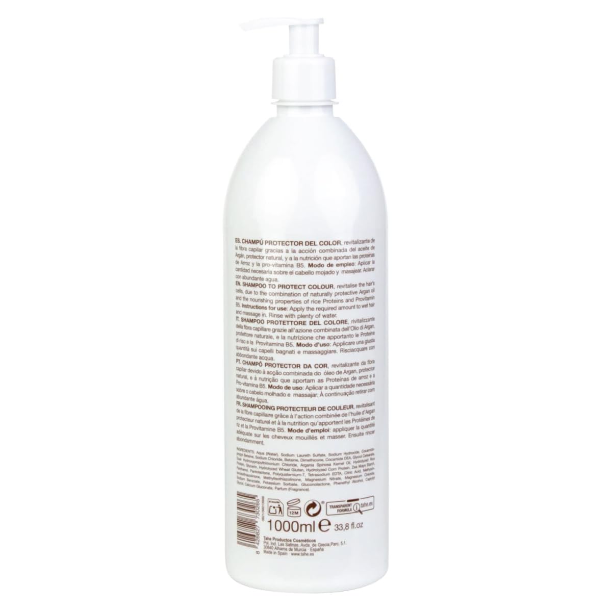Tahe Botanic Shampoo for Colored & Dry Hair 1000ml