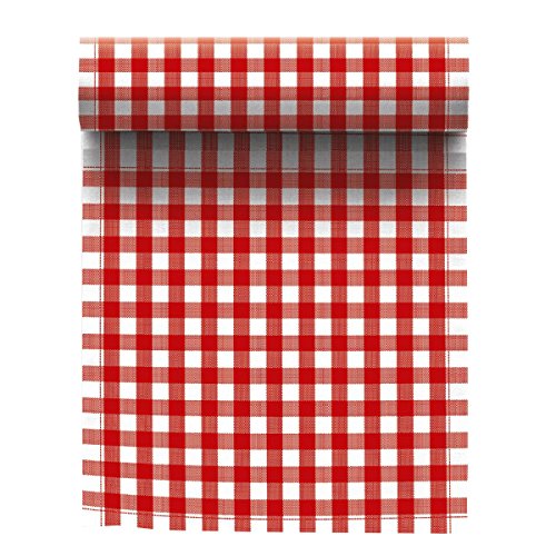 My Drap di Cotone tovaglioli, Tessuto, Picnic Gingham Red, 20 x 20 x 0.1 cm