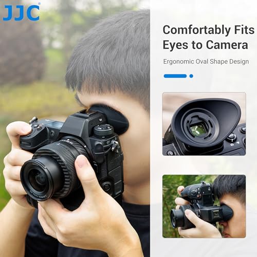 JJC Soft Silicone Eyecup Eyepiece for Nikon Z 9, Z 8, Z9 Z8 Mirrorless Camera Replaces Nikon DK-33 - Image 4