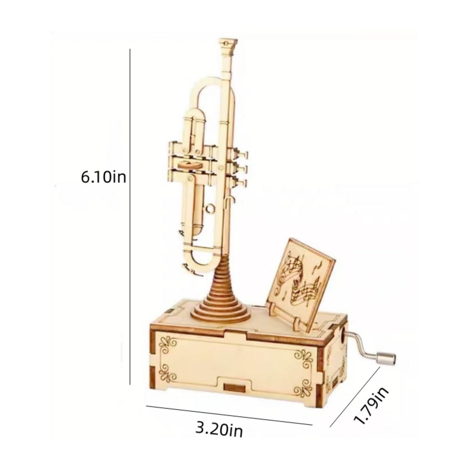 Amazon | YII WMOC 3D木製パズルオルゴールDIYモデルキット