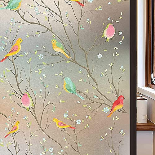Lámina De Vidrio para Ventanas,Vinilo Ventana,Etiqueta De Ventana 3D Protección De Privacidad Protección UV Película De Ventana Decorativa para El Hogar Baño Oficina Autoadhesivo 50x300cm Cover