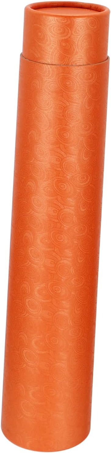 HOMSFOU Expandable Poster Tube for Artworks and Documents Portable Art Storage Tube Blue Suitable for Artists and Designers for Mailing and Storage