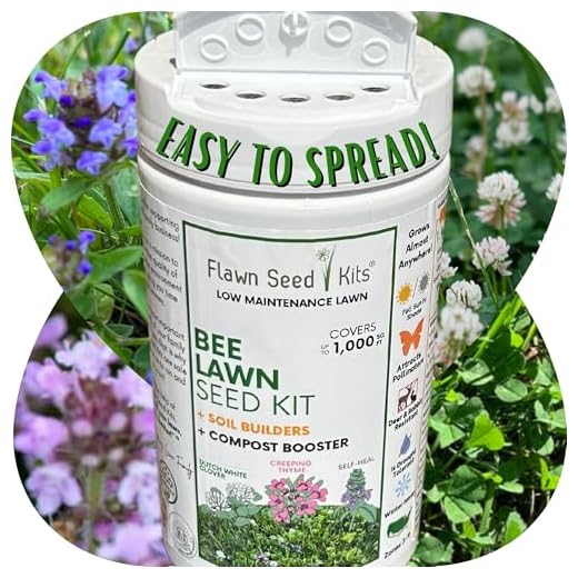 Bee Lawn Seed Kit by Flawn Seed Kits