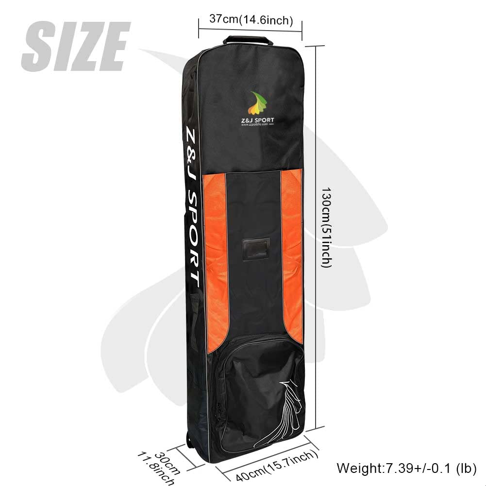 Amazon | Z&J SPORT ドラゴンボート パドルバッグ ホイール付き チーム