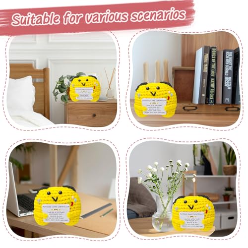 image for Fouliki Handmade Positive Crochet Controller Gifts for Teen Girls Teen