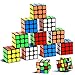 Set di 12 mini puzzle a forma di cubo, 1,18 "Puzzle Magic Cube", materiale ecologico con colori vivaci, per bambini, ragazzi e ragazze