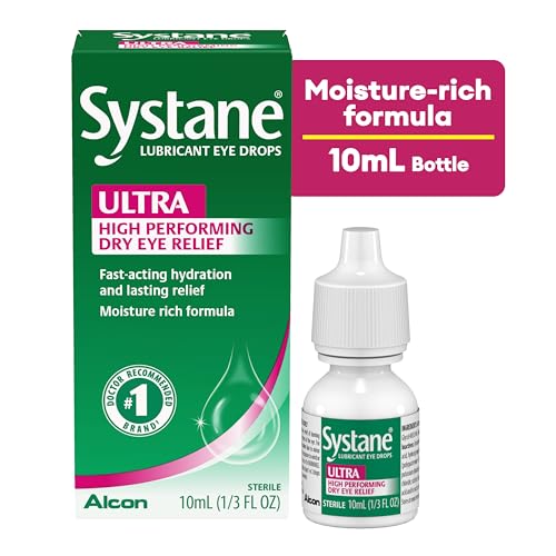 Image of Systane Ultra Lubricant Eye Drops, Artificial Tears for Dry Eye, Single Pack, 10 ml