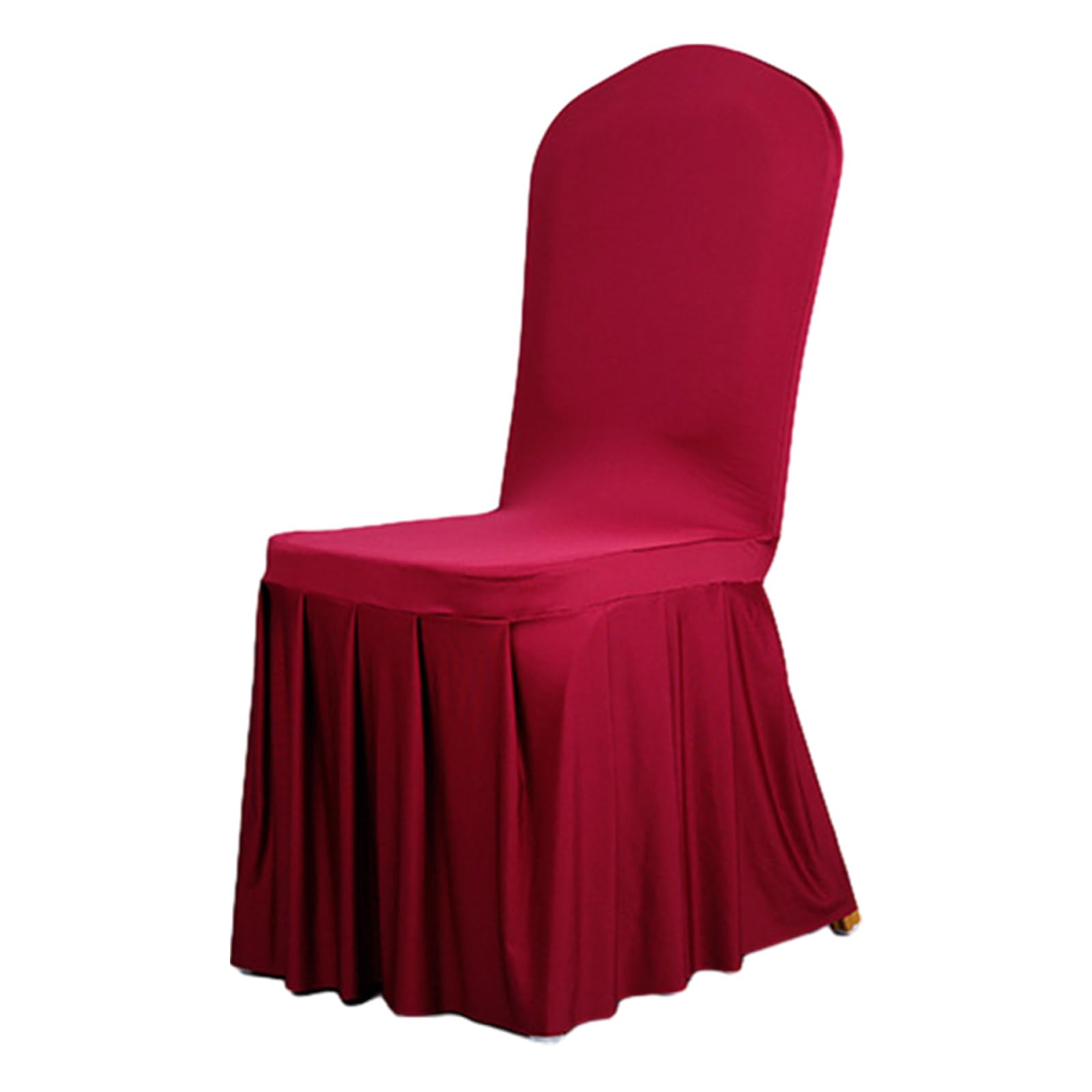 Jazuaiao Chair Cover Stretch Fabric Removable Washable Protective Slipcovers for Weddings Banquets Ceremony Party Chair Cover for Restaurants