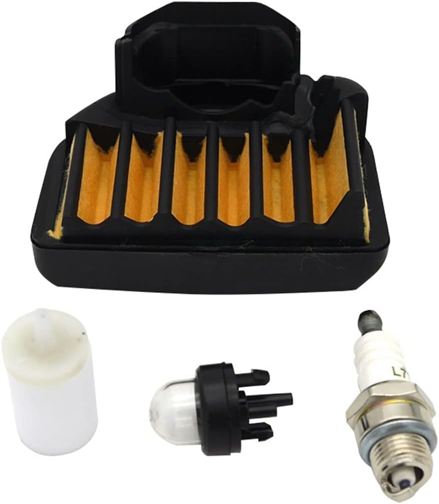 Patio, Lawn & Garden Air Filter Spark Plug Fuel Filter Bulb Kit for 455 460 Chainsaw Replacement Tool Parts Outdoor Powertool Parts & Accessories