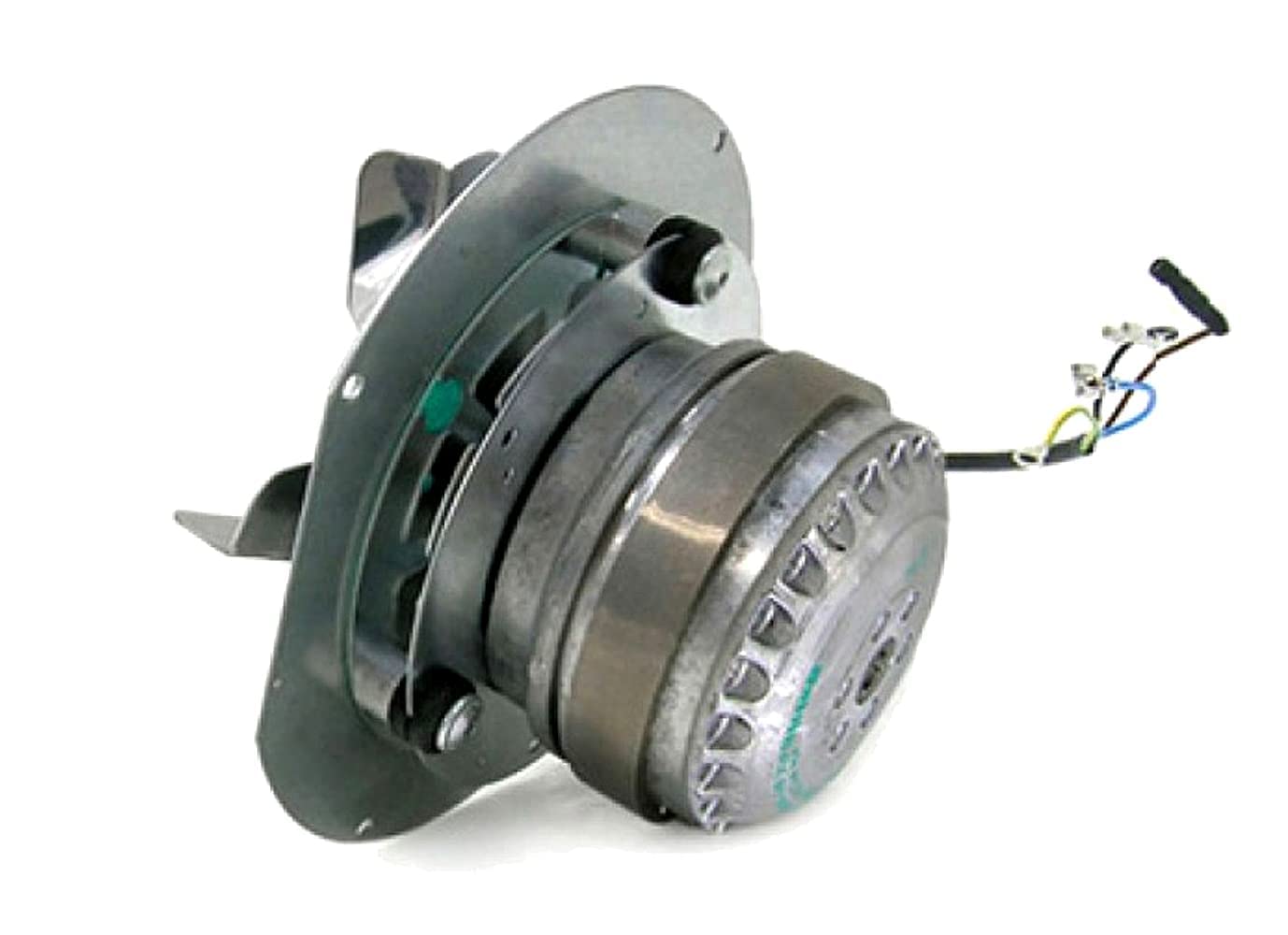 eRicambi Extractor aspirador de humos para estufas de pellet, con Encoder EBM R2E150-AN91-13, ventilador Ø 150 mm, potencia 32 W, revoluciones hasta 2400 RPM, alcance máximo de 185 m3/h