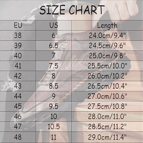 Giltpeak Tanner Shoes Men, Full-Grain Leather Oxford with Non Slip Rubber, Orthopedic Stylish Men’S Boots2