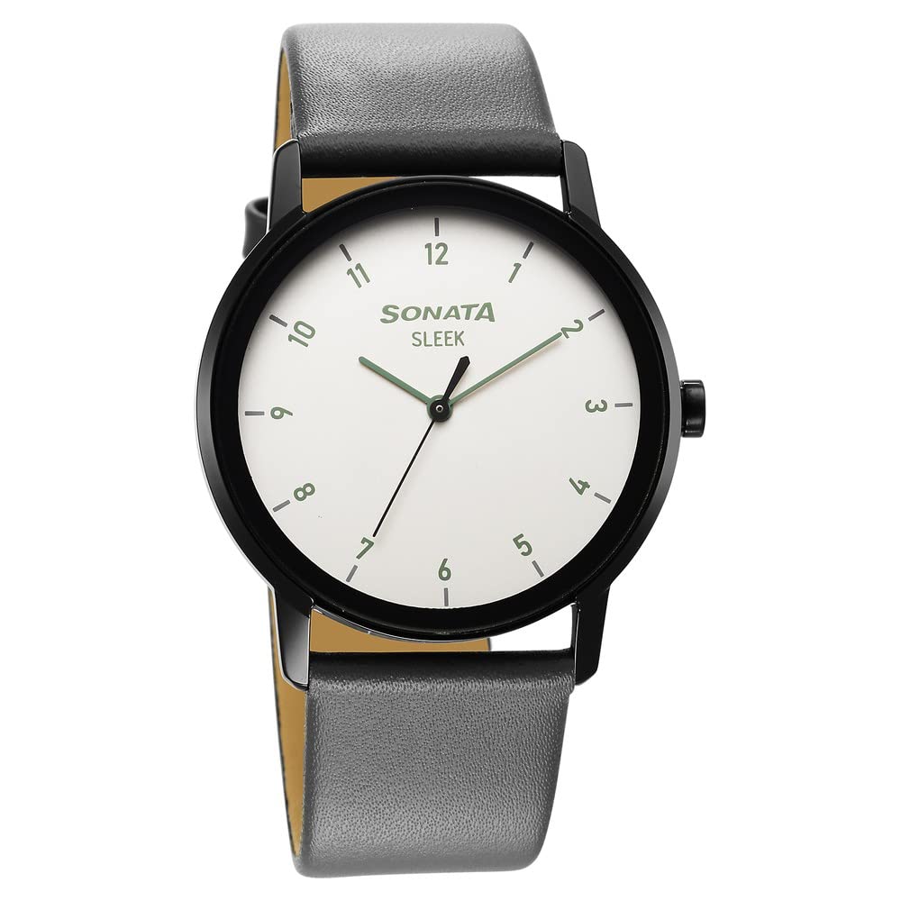 Sonata Sleek Grey Dial Analog Watch for Men-7147NL02 (B0BS3KJH96) Amazon Price History, Amazon Price Tracker