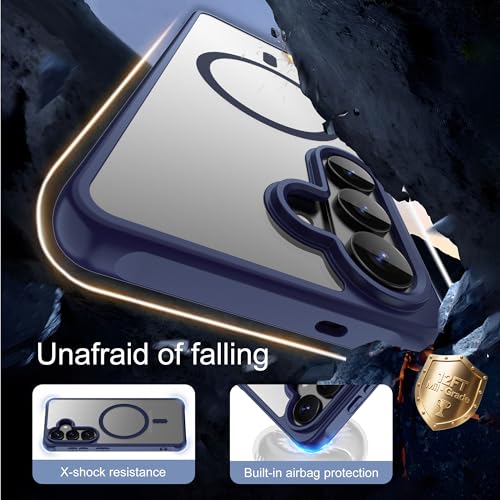 Coque Galaxy S26 Plus MagSafe avec 2 verres trempés Pilaru protection mate