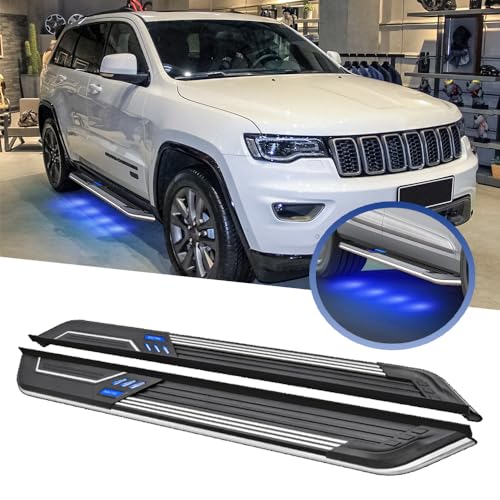 Estribos con luz para Jeep Grand Cherokee WL 2022-2026 2 piezas
