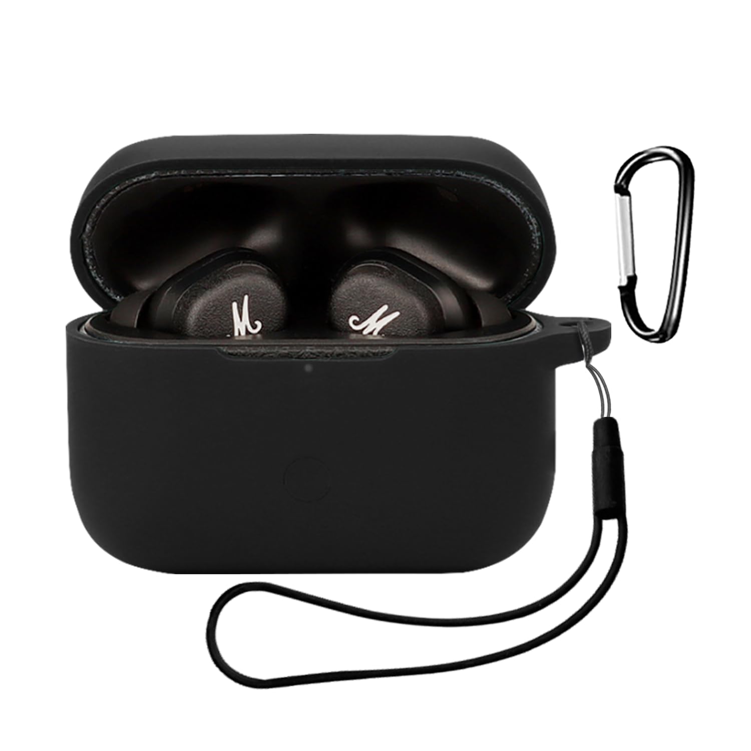 ワイヤレスイヤホン MOTIF II A.N.C イヤホンケース ブラック Amazon | Marshall Motif II ANC ワイヤレスイヤホン 対応 ケース 保護
