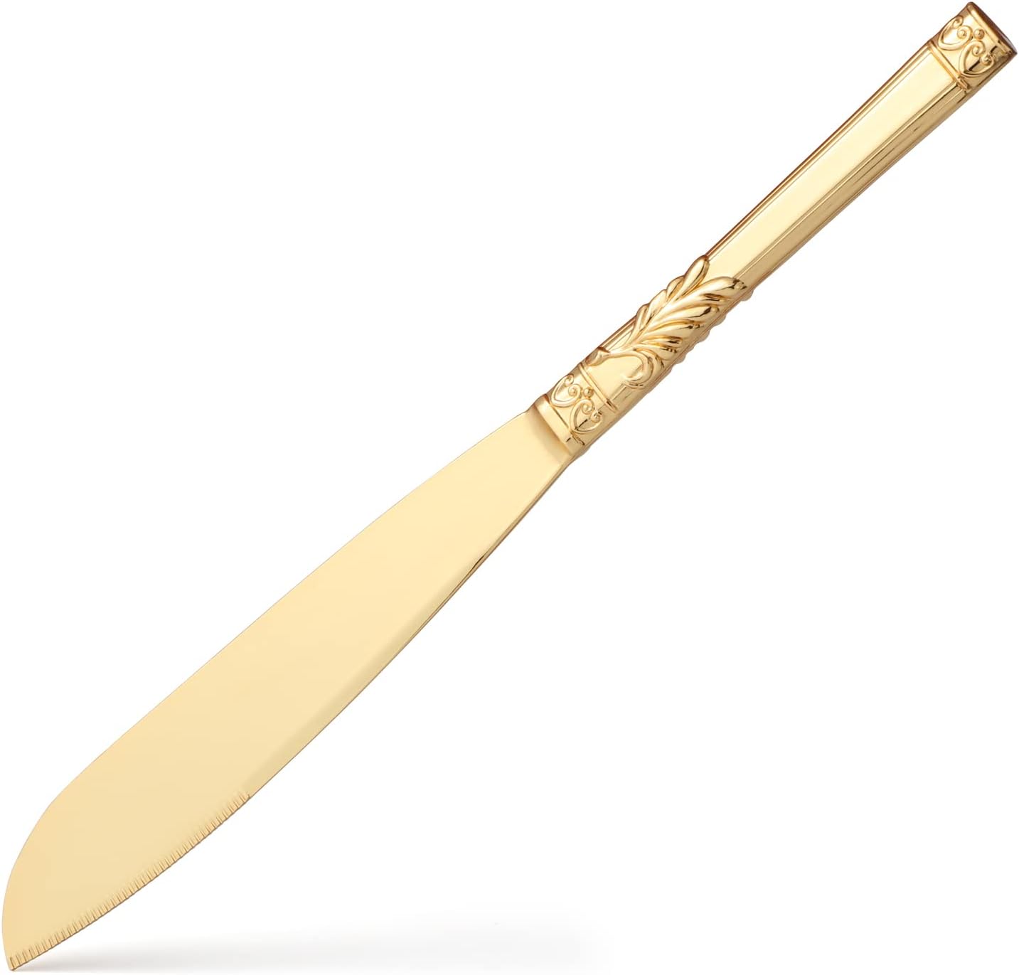 Wedding Cake Knife and Server Set Stainless Steel Cake Cutting Set Cake Knife Pie Server Set Serving Utensils for Wedding Birthday Parties