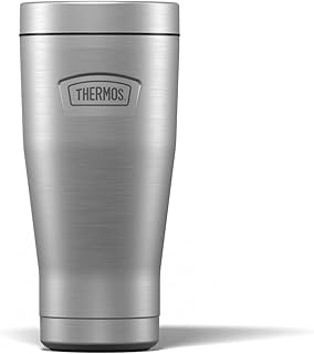 Sponsored Ad – Icon Stainless Steel Travel Tumbler (470ml), Reusable Insulated Stainless Steel Coffee Cup for Hot or Cold Drinks, Vacuum Sealed Water Flask with a Leak-Proof Lid, 7hr Hot/22hr Cold