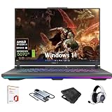 ASUS ROG Strix G16 Gaming Laptop, GeForce RTX 5070Ti 12GB GDDR7, AMD Ryzen 9 8940HX,16” FHD+ 165Hz/3ms, 16GB DDR5-5600, 1TB SSD, Wi-Fi 6E, Win11Pro,RGB Backlit KB,w/Lifetime Office