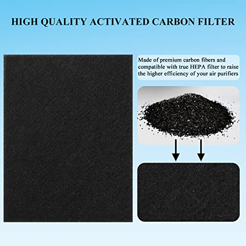 Hrf-A300 Pre Filter A Replacement For Honeywell Hpa300 Air Purifier, 6 Pack Precut Activated Carbon Pre-Filters Fit For Honeywell Air Purifier Filter Replacement, Compatible With Honeywell Prefilter A #TOP1