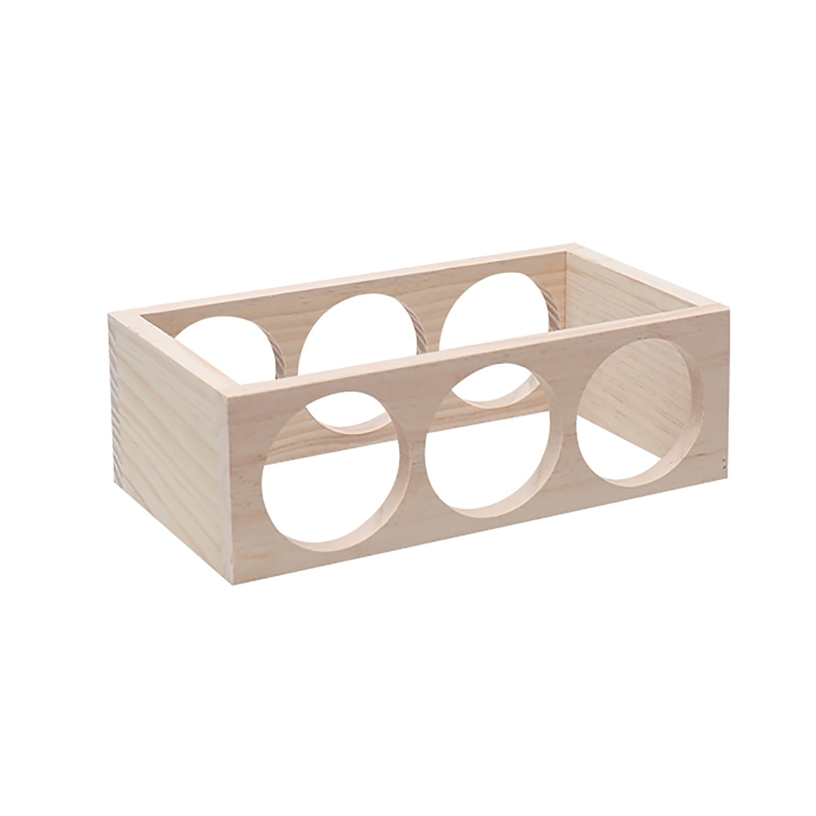 Casier à bouteilles pour bar et cuisine organiseur en bois naturel