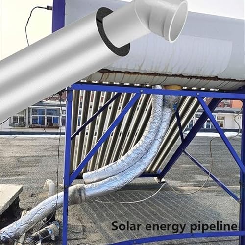 Tubo de espuma aislante de 22-219 mm, protección térmica flexible para fontanería de agua caliente y fría, equipo de fitness, calefacción del hogar, 22 mm x 20 mm x 0,95 m