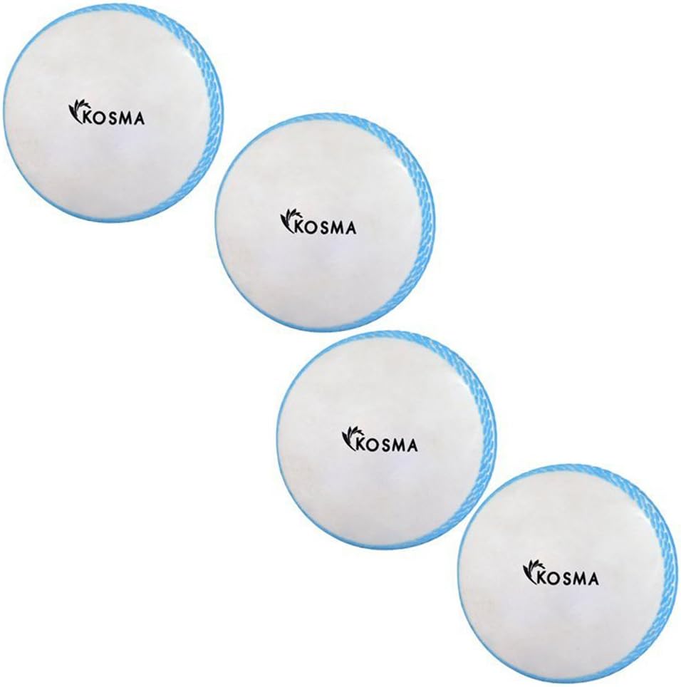 Kosma Wind Ball Cricket Balls | Soft plastic Training Ball | Indoor/Outdoor Practice Ball