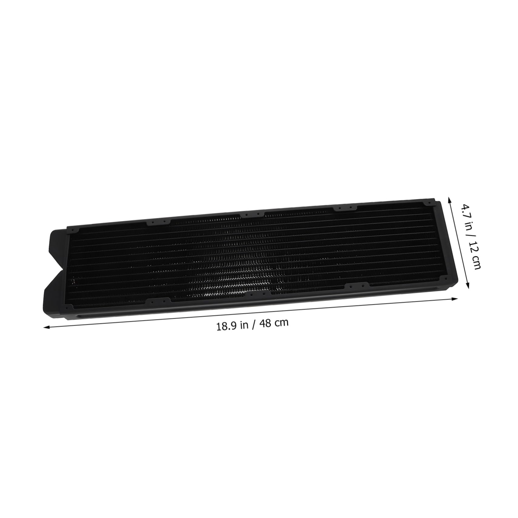 Radiateur pour Refroidissement par Eau 480 MM, Accessoires Informatiques, Cuivre, Chauffage CPU, Refroidisseur Ordinateur Portable Silencieux