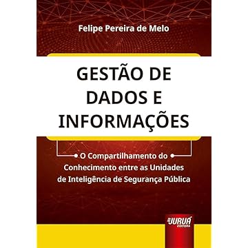 Capa do livro Gestão de Dados e Informações - O Compartilhamento do Conhecimento entre as Unidades de Inteligência de Segurança Pública
