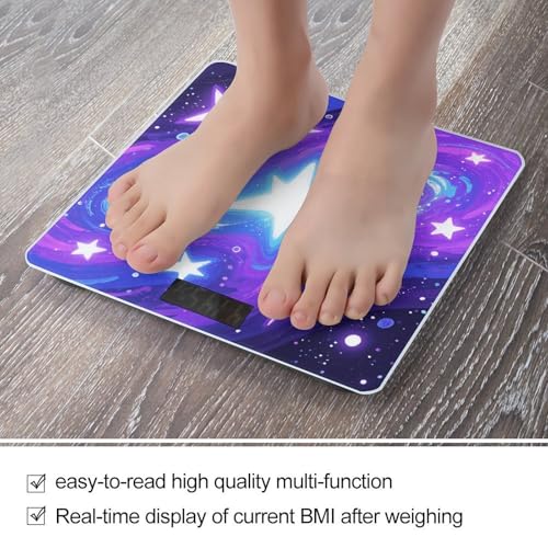 Báscula digital para baño con pantalla LCD y cristal templado miniatura 5