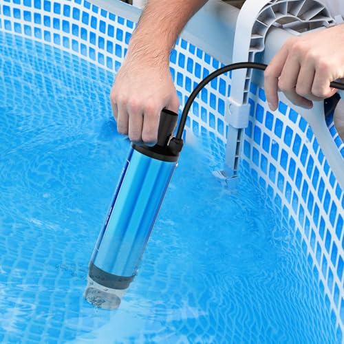 Image of Uniqwamo Cordless Submersible Water Pump For Dewalt 20V Max Battery,400GPH Portable Transfer Water Pump for Camping Tub Garden RV Pond Draining Job Sites(No Battery)