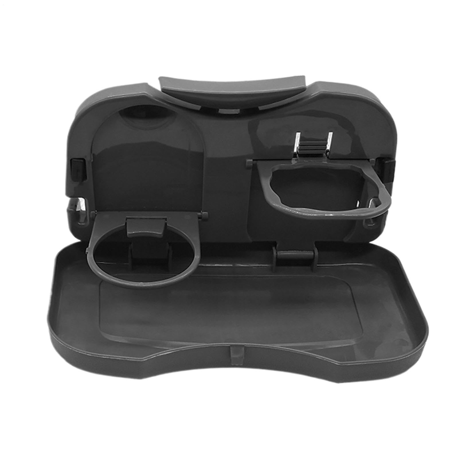 Car Seat Table - Foldable Backseat Desk with Cup Holder | Portable Automotive Dining Tray Eating | Laptop Station for Kids Working Adults Travel, Rear Seats Organizer, Multifunctional Storage Sur