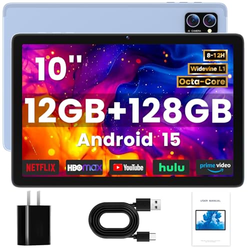 Android 10-Inch Octa-Core Tablet with 12GB RAM