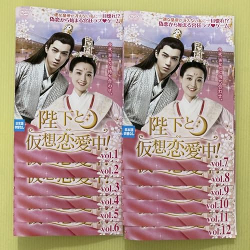 陛下と仮想恋愛中 12巻全巻セット 管理番号24803 DVD レンタル落ち 中国ドラマ フー・ファー ルオ・イーハン ツイ・ハンのサムネイル