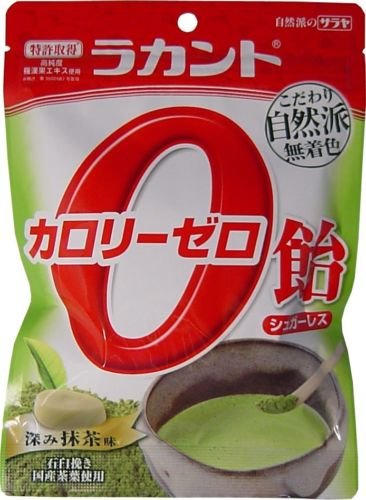 Saraya LAKANTO Japan Zero Calorie Candy Matcha Powdered Green Tea 1.69oz/48g (1pc)