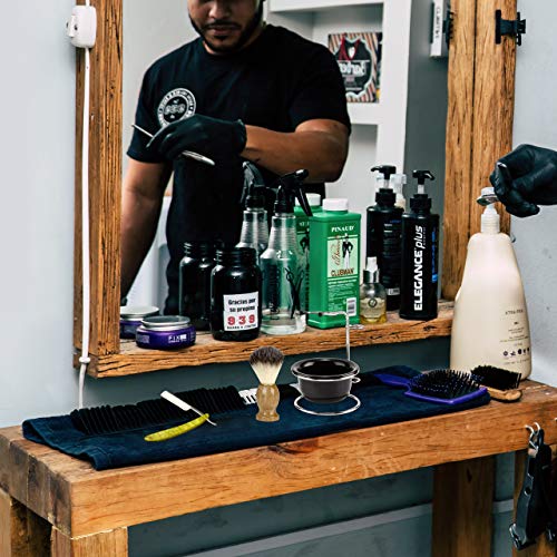 Ccbeauty Shaving Kit For Men, Stainless Steel Shaving Razor&Brush Holder Soap Bowl Badger Hair Beard Shave Brush Kit, Men Boyfriend Husband Dad Birthday Fathers Day For Him #TOP6