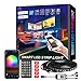 Nexlux Led light strip,Wifi Wireless Smart Phone Controlled Strip Light Kit 32.8ft 300leds 5050 Waterproof IP65 LED Lights ,Working with Android and IOS System,Alexa,Google Assistant