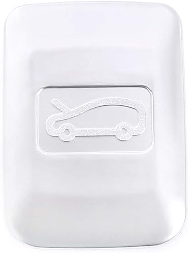 Miniatura 3 de YIWANG Cubierta de panel de interruptor de capó cromada ABS para Land Rover Range Rover Evoque L551 2019 2020 accesorio interior