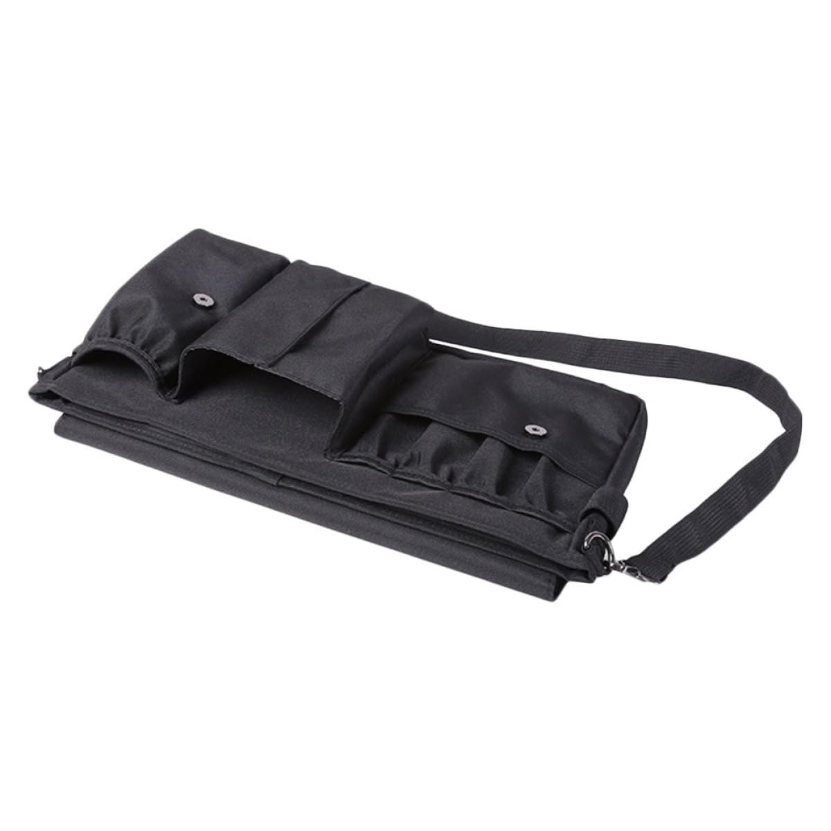 Abaodam Marsupio Porta Trucchi in Tela, Organizer per Pennelli e Cosmetici, Mani Libere, Cinghia, Pratico per Viaggio