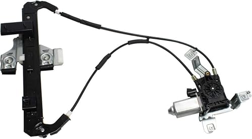 Miniatura 2 de KarParts360 Para Chevy Tahoe 2000-2006 Elevalunas lado del conductor y del pasajero  Par  Trasero  Potencia  con motor  Reemplazo para GM1550151,