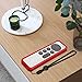 Fintie Protective Case for Apple TV Siri Remote 2021 2022 - Soft TPU Lightweight Anti Slip Shockproof Cover for for Apple TV 4K / HD Siri Remote Controller (2nd Gen / 3rd Gen), Red