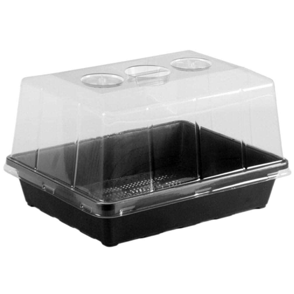 Happyyami Plateau de Semis avec Couvercle Haut en Plastique, 1 Set
